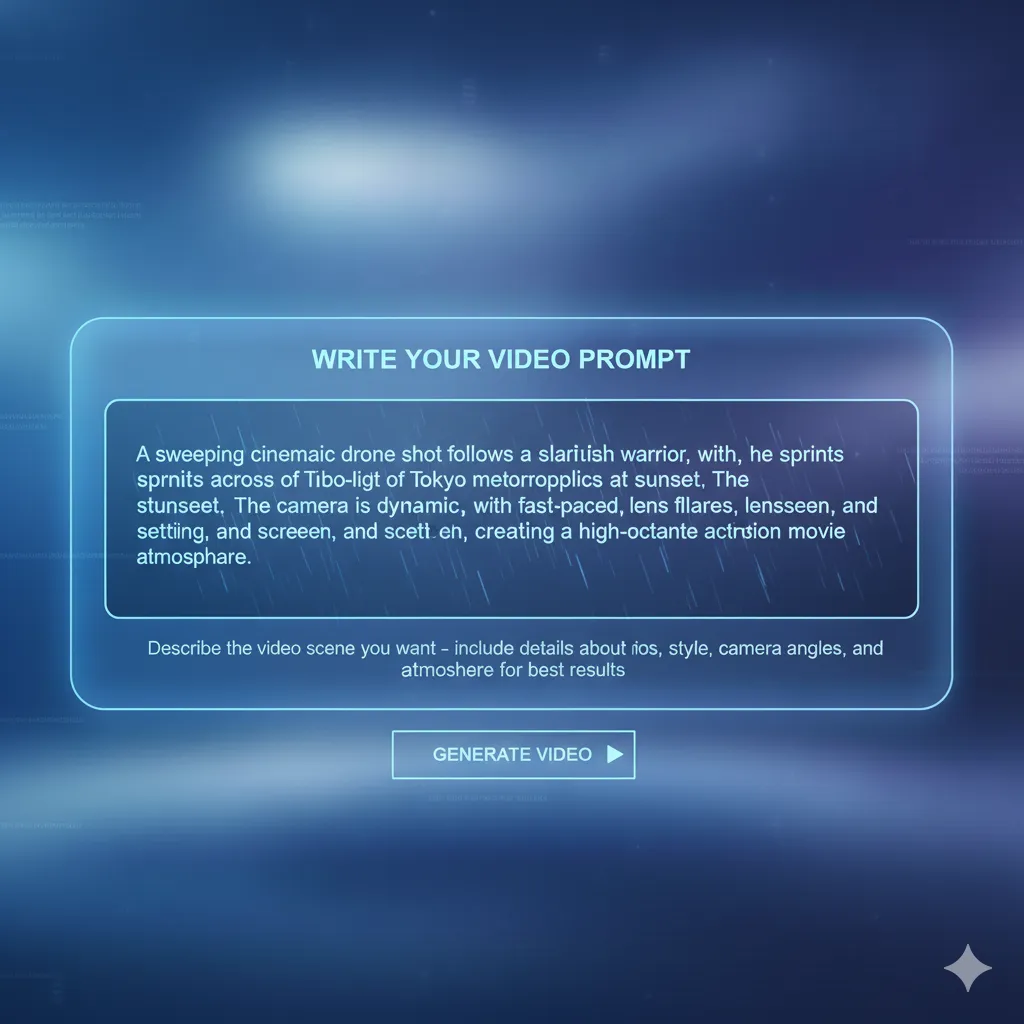 Write Your Video Prompt
